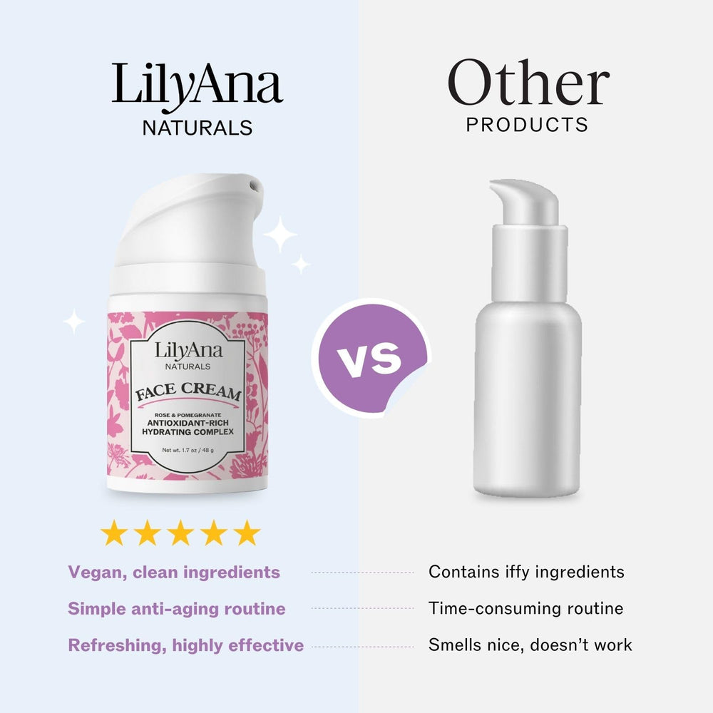 LilyAna Naturals DMAE provitamin A blend softens appearance for a youthful look