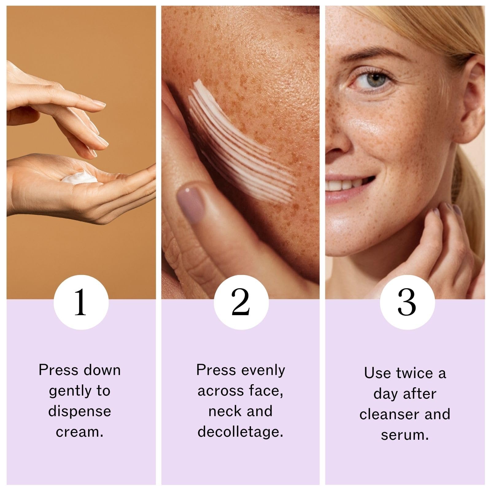 LilyAna Naturals Vitamin C Ester and Vitamin E contribute a fresh glow