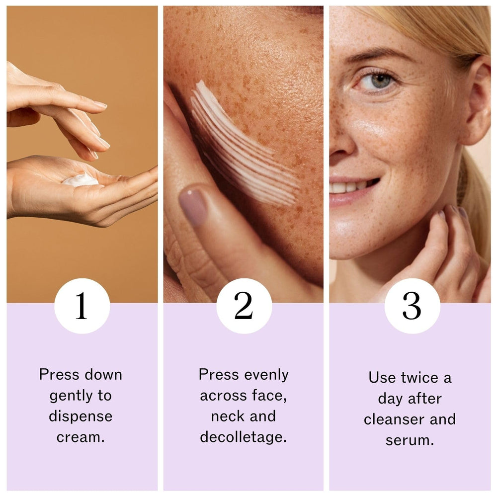LilyAna Naturals Vitamin C Ester and Vitamin E contribute a fresh glow