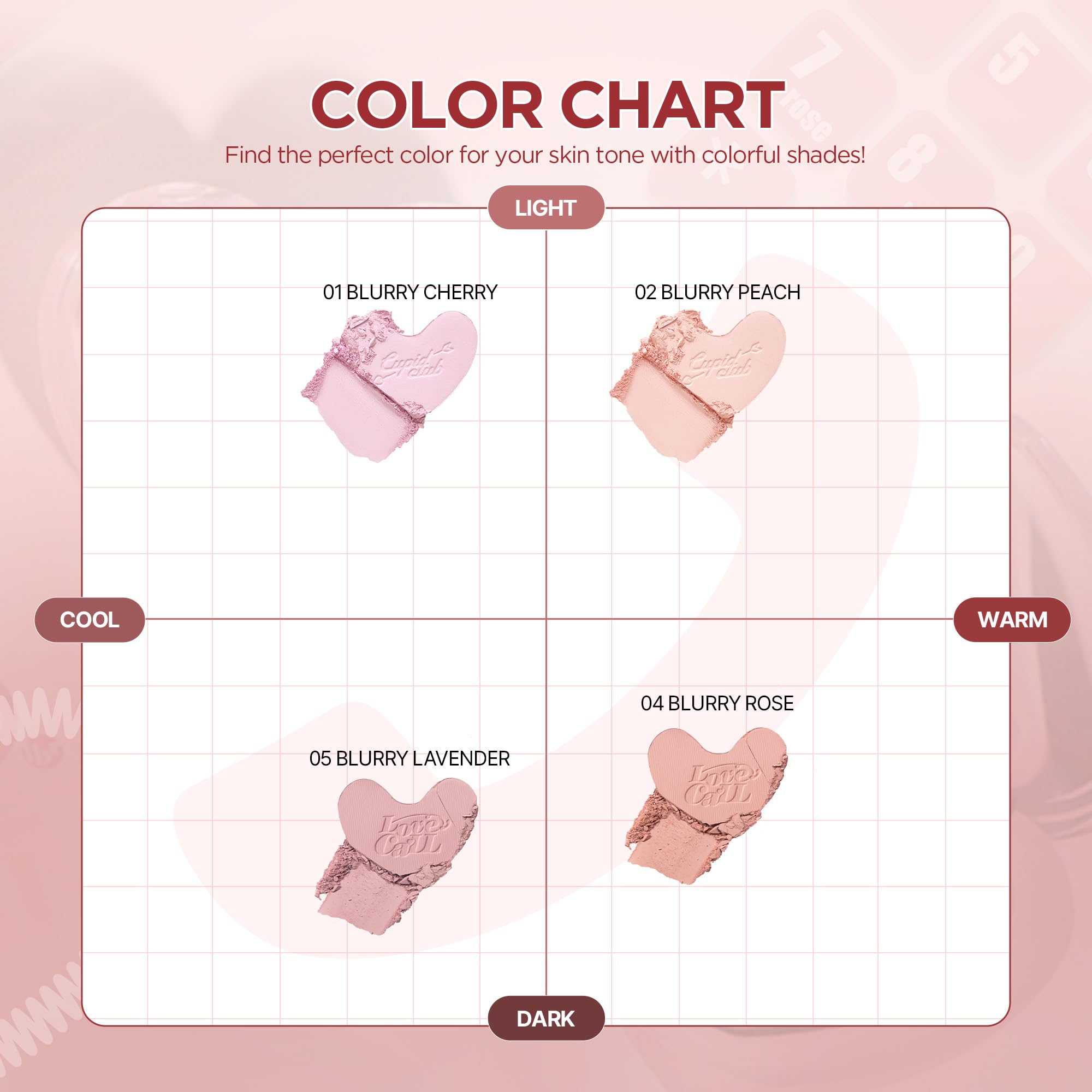 Lilybyred Luv Beam Blur Cheek lightweight finish with subtle cotton scent