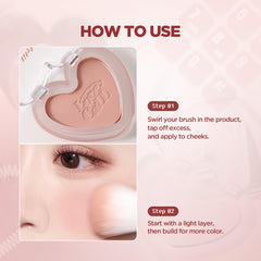Lilybyred Luv Beam Blur Cheek compact packaging, gift-ready presentation