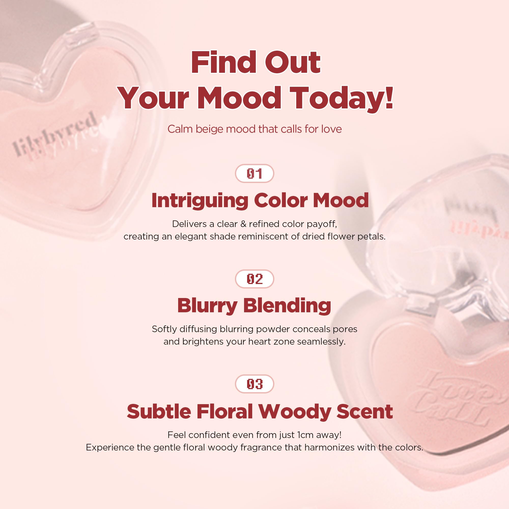 Lilybyred Luv Beam Blur Cheek soft-focus texture close-up