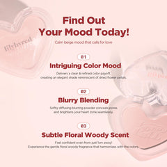 Lilybyred Luv Beam Blur Cheek soft-focus texture close-up