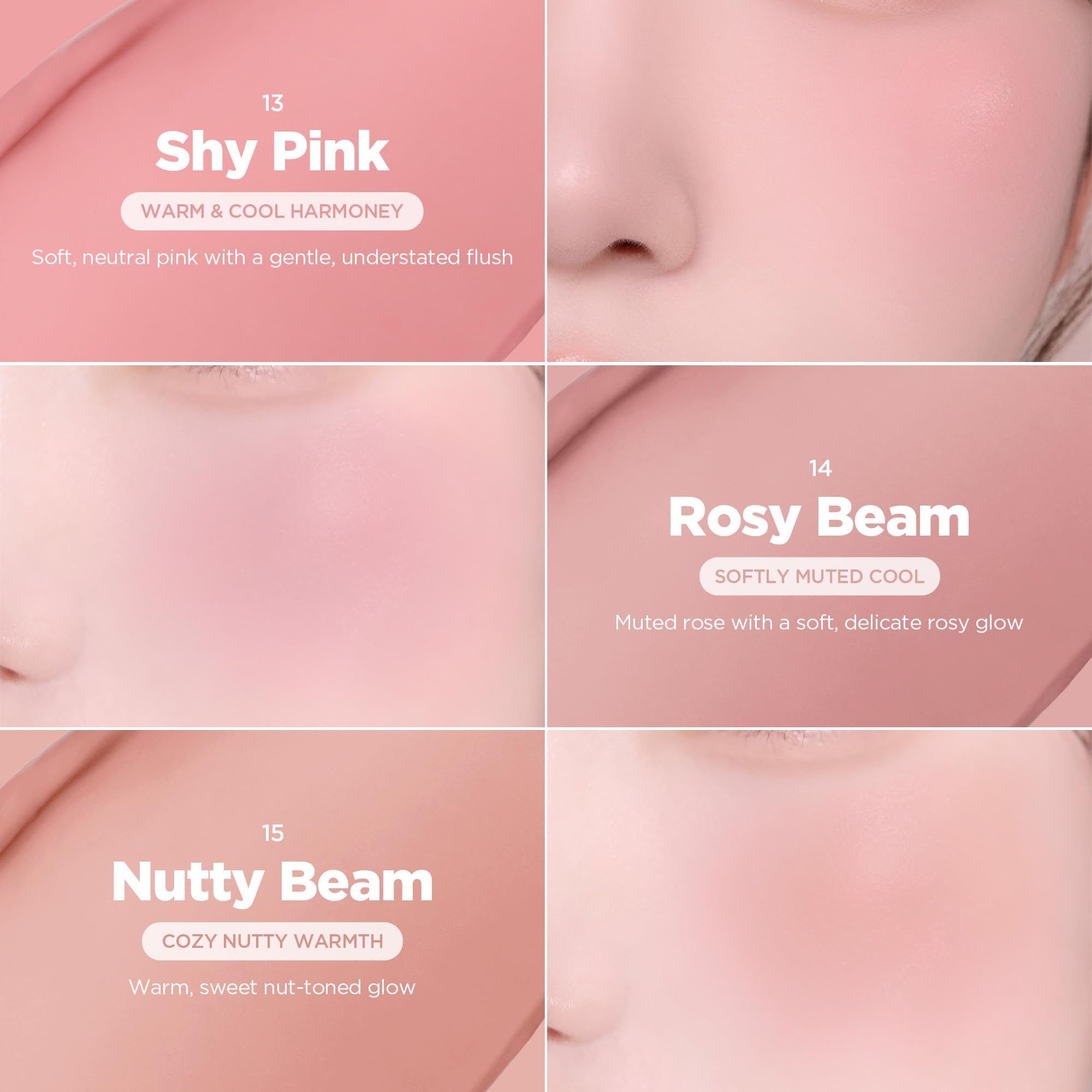 Lilybyred Luv Beam Cheek Balm quick-dab application for a fresh finish.