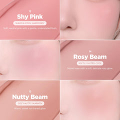 Lilybyred Luv Beam Cheek Balm quick-dab application for a fresh finish.