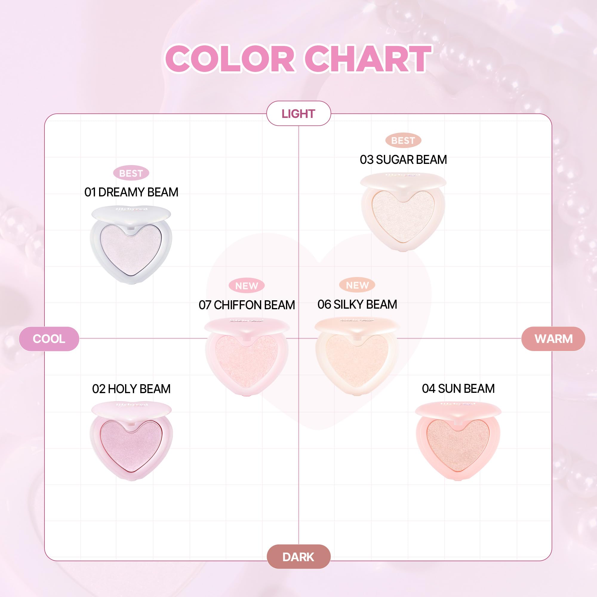 Lilybyred Luv Beam Glow Veil brow bone glow adds lift