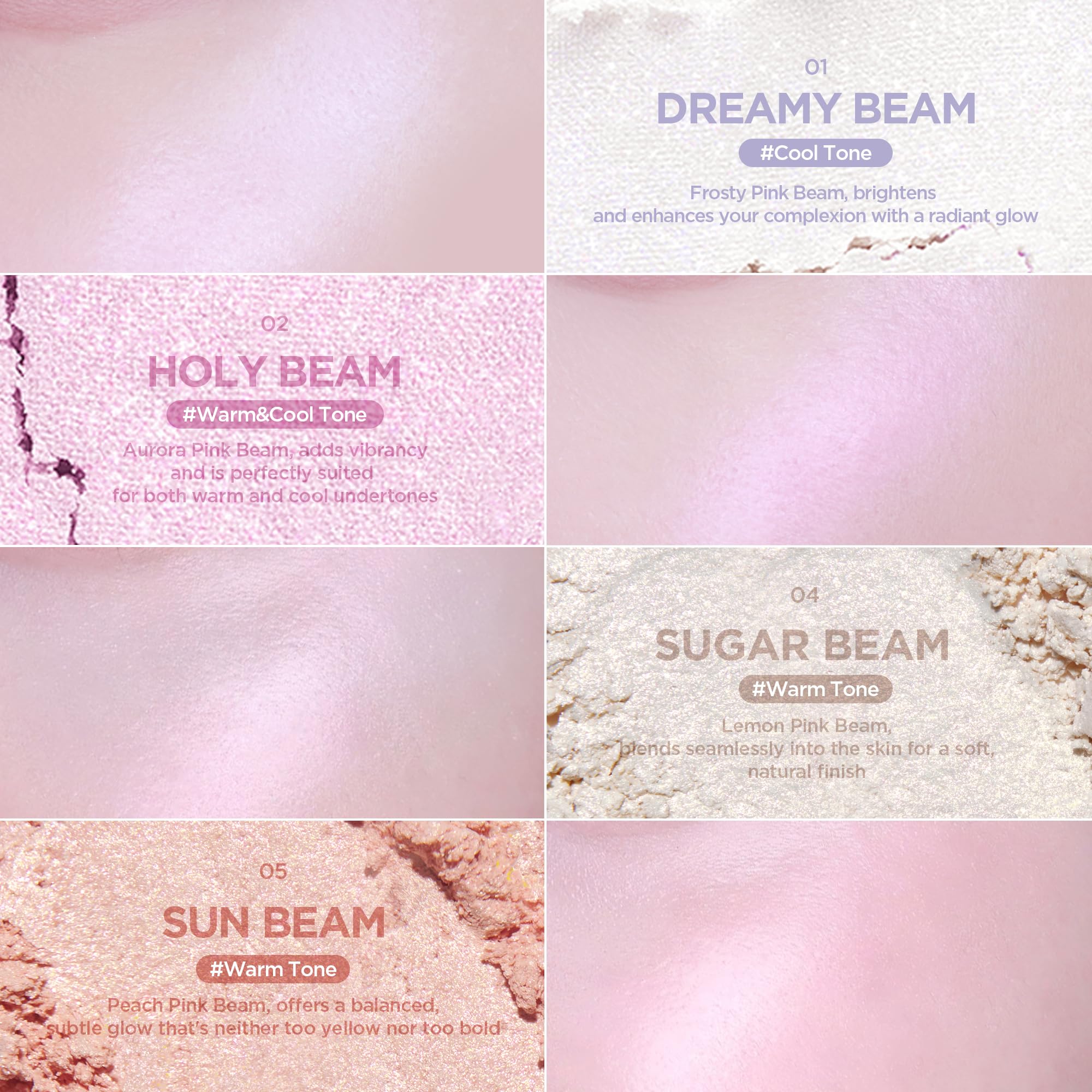 Lilybyred Luv Beam Glow Veil collarbone glow for subtle shimmer
