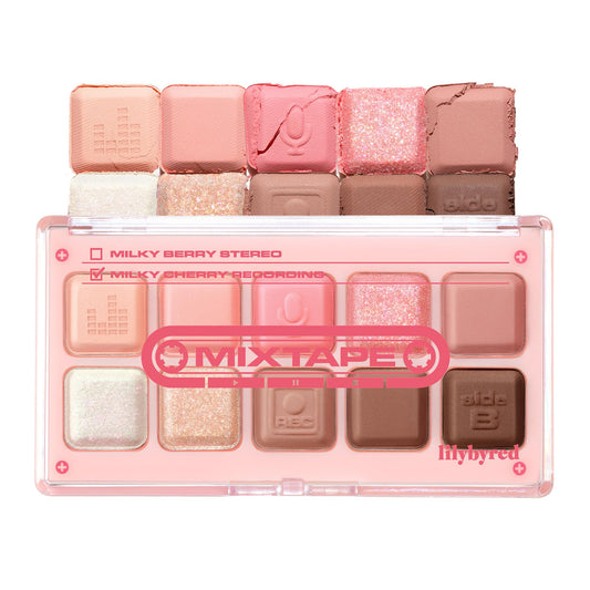Lilybyred Mood Keyboard open palette with 10 shades for versatile looks