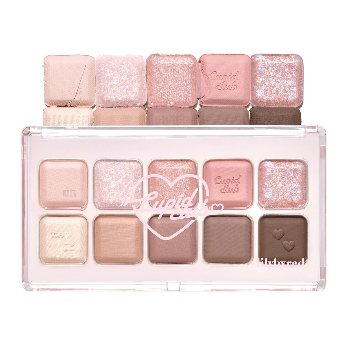 Lilybyred Mood Keyboard palette closed top for versatile day-to-night looks.
