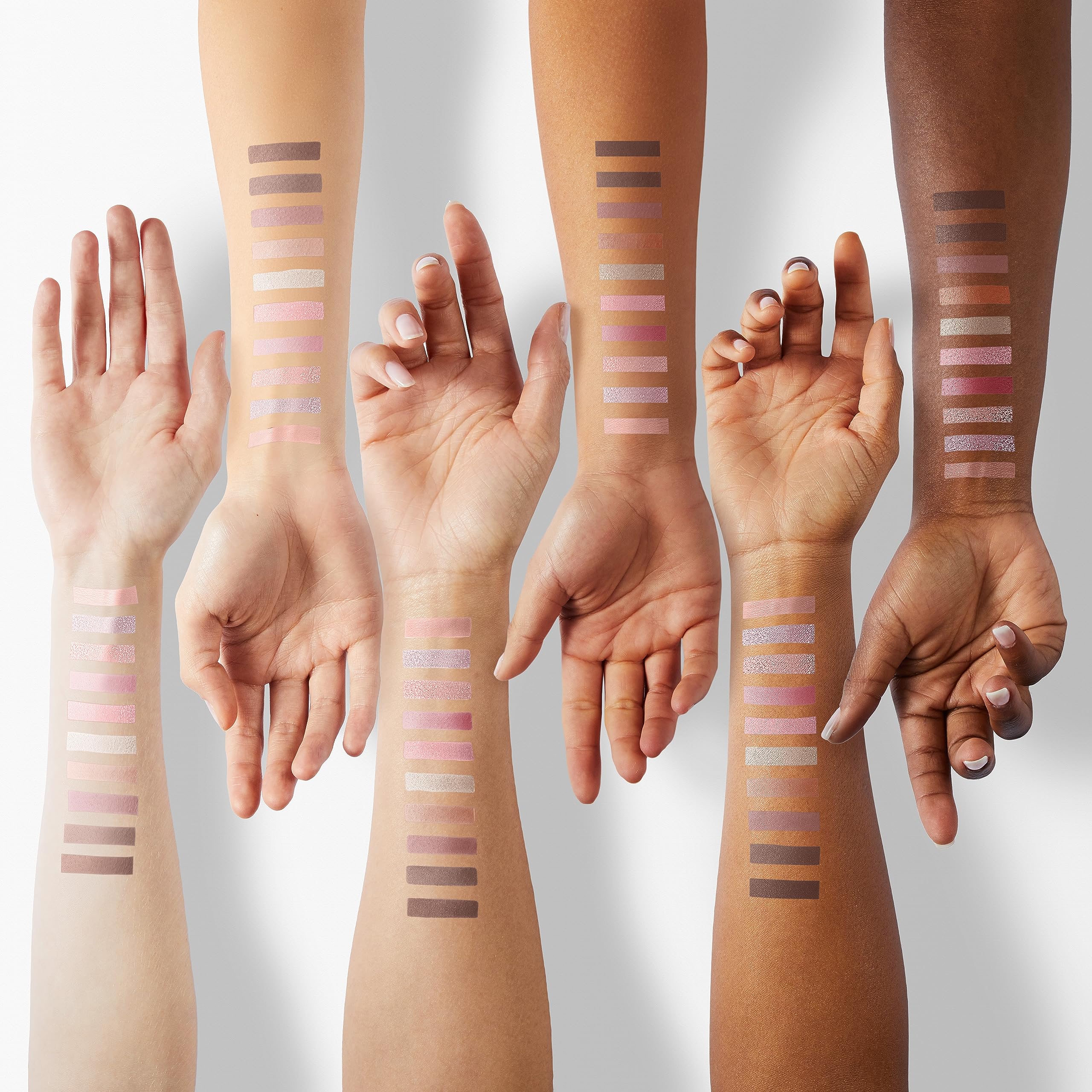 Shimmer shades on Lilybyred Mood Keyboard provide a luminous glow.