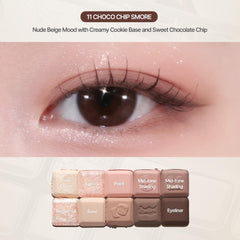 lilybyred Mood Keyboard swatches demonstrate seamless layering and blendability