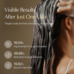 Lilyeve GrowTurn root-strengthening complex supporting stronger-looking roots and reduced breakage.