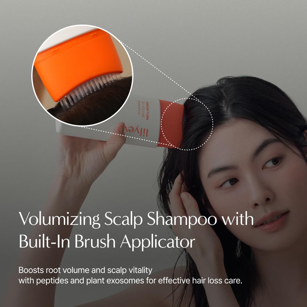 Lilyeve GrowTurn scalp cleansing massage demonstrating soothing oil balance for a refreshed scalp.