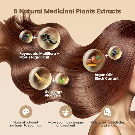 Limer Chestnut Brown shade bottle for natural gray coverage.