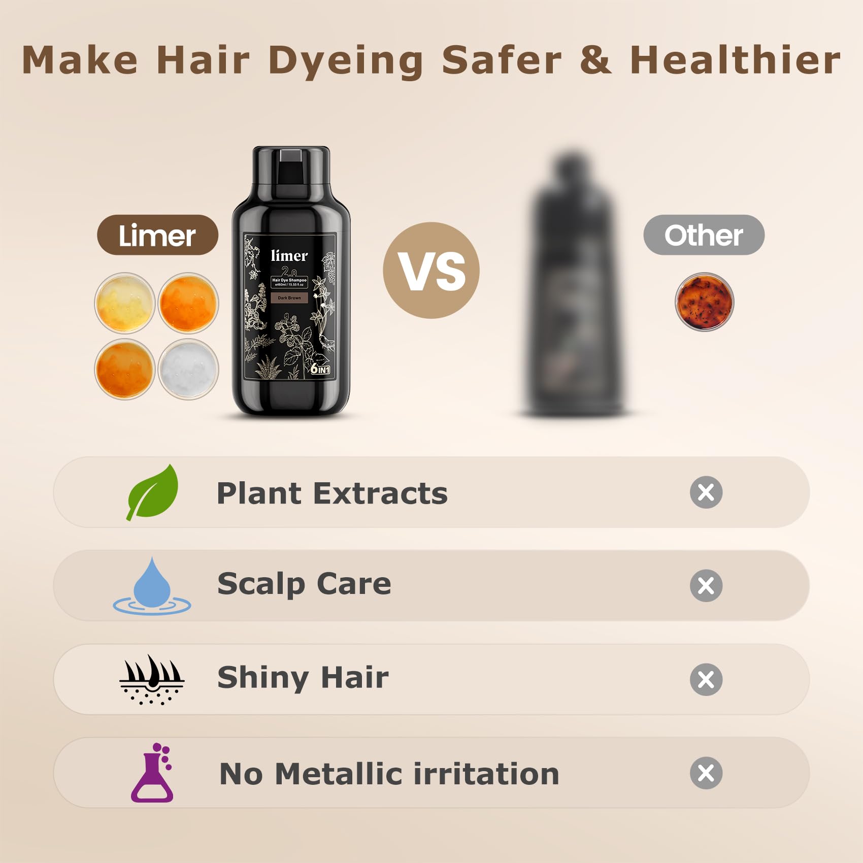 Limer easy 30-40 minute application for quick at-home color.