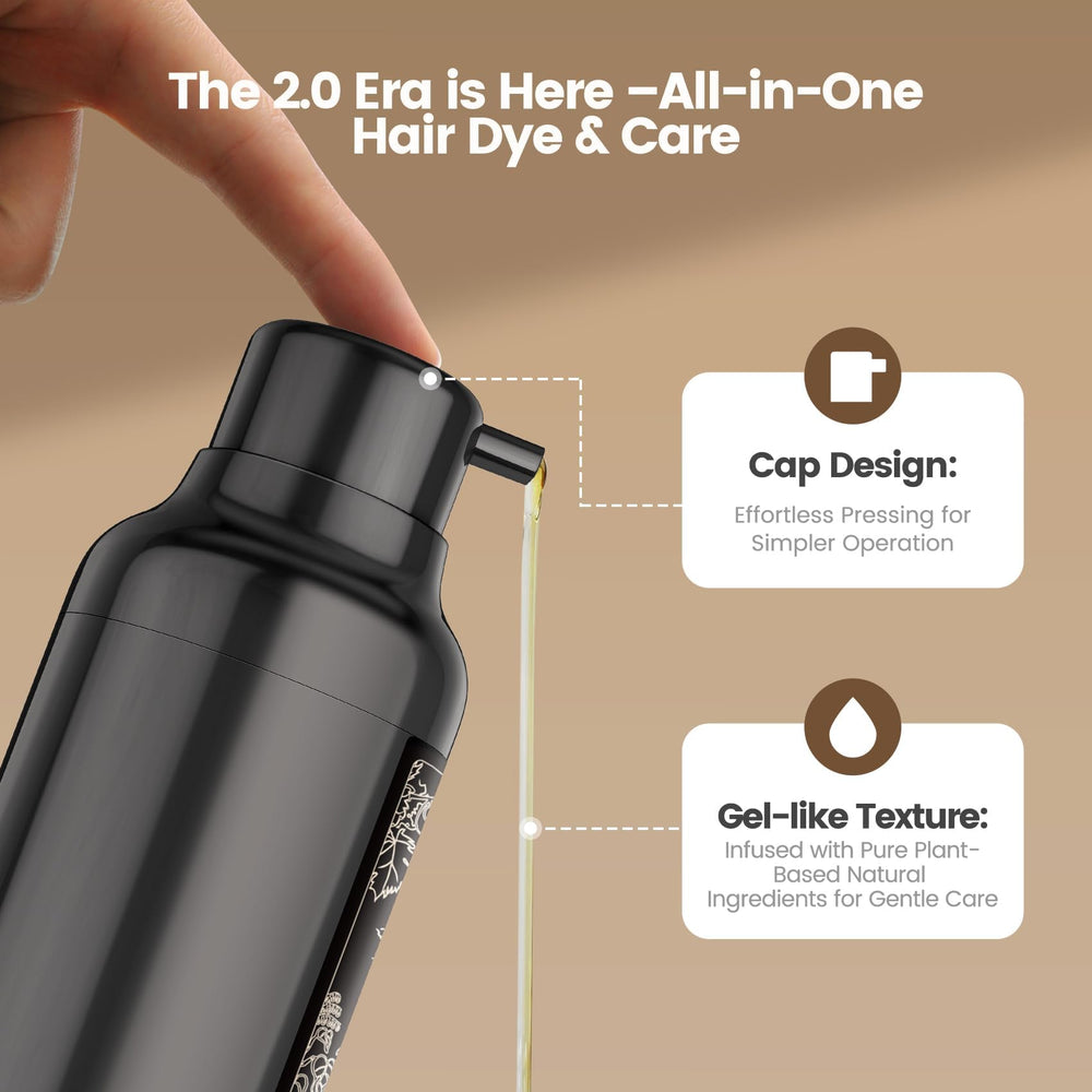 Limer Hair Dye Shampoo packaging features a 460ml bottle