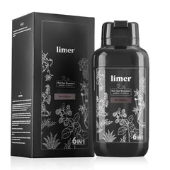 Limer Hair Dye Shampoo delivers soft shine and color