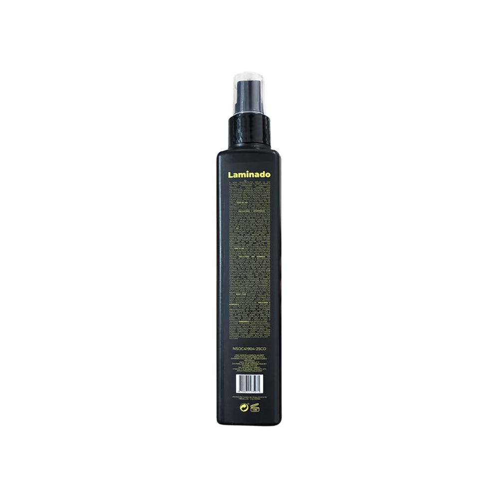 Lina Zapata spray application evenly coats mid-lengths to ends for protection