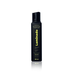 Lina Zapata LZ Laminado cream jar showcases formaldehyde-free keratin for salon-smooth results.