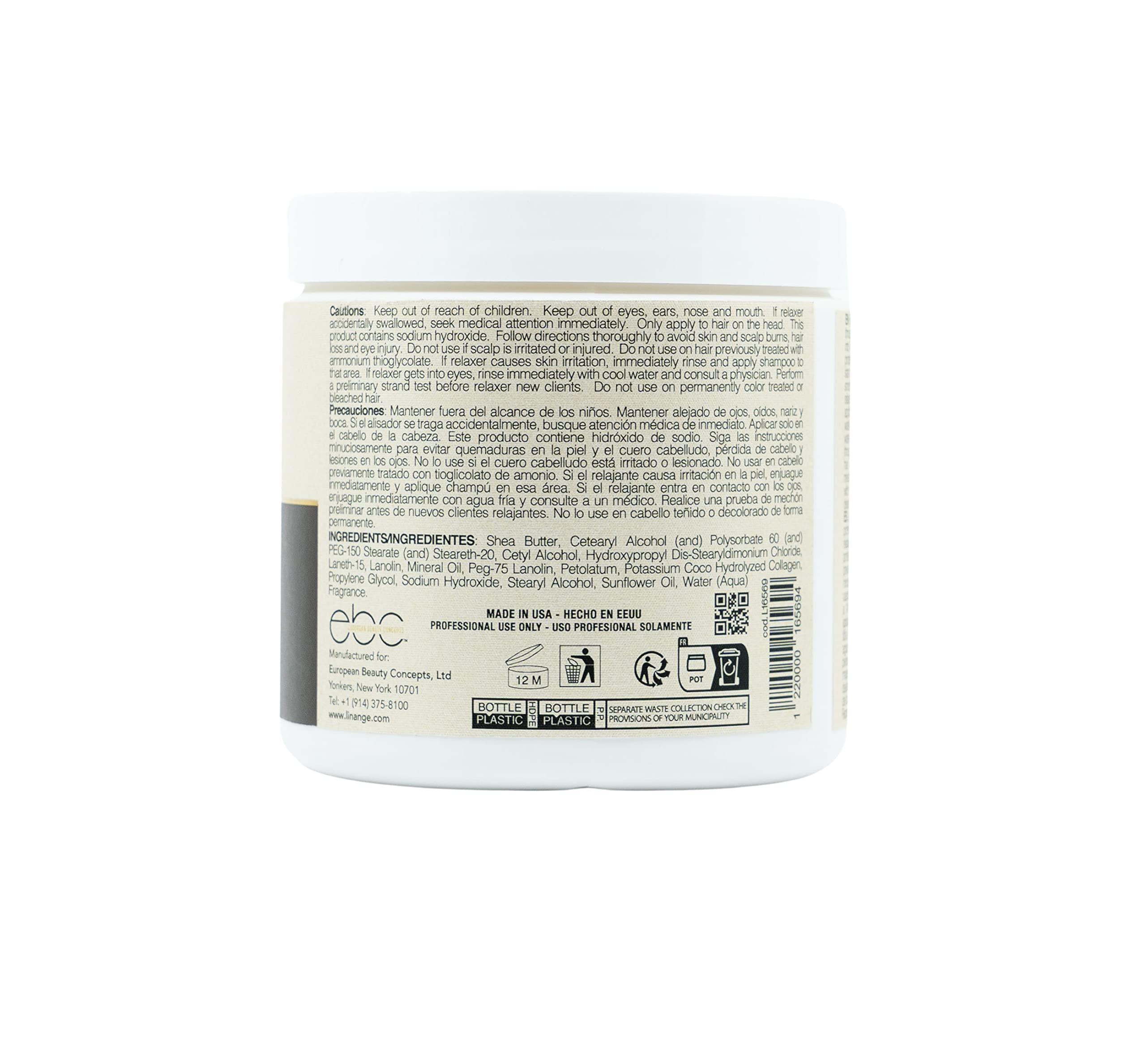 Linange Relaxer in use: application scene for smooth, straight results.
