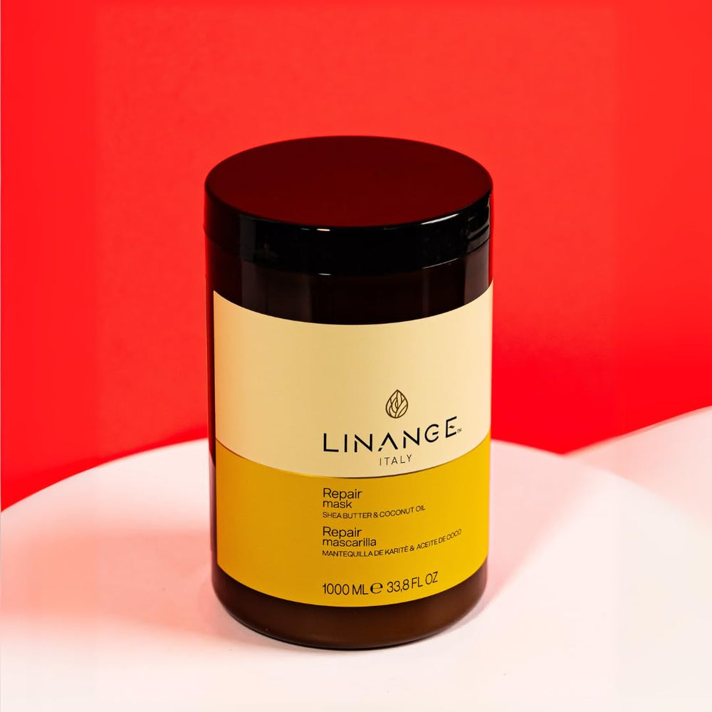 LINANGE Repair Mask application demonstrates easy 5–10 minute treatment.