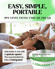 LINDSAY Collagen Modeling Mask aftercare moisturization completes the spa like routine