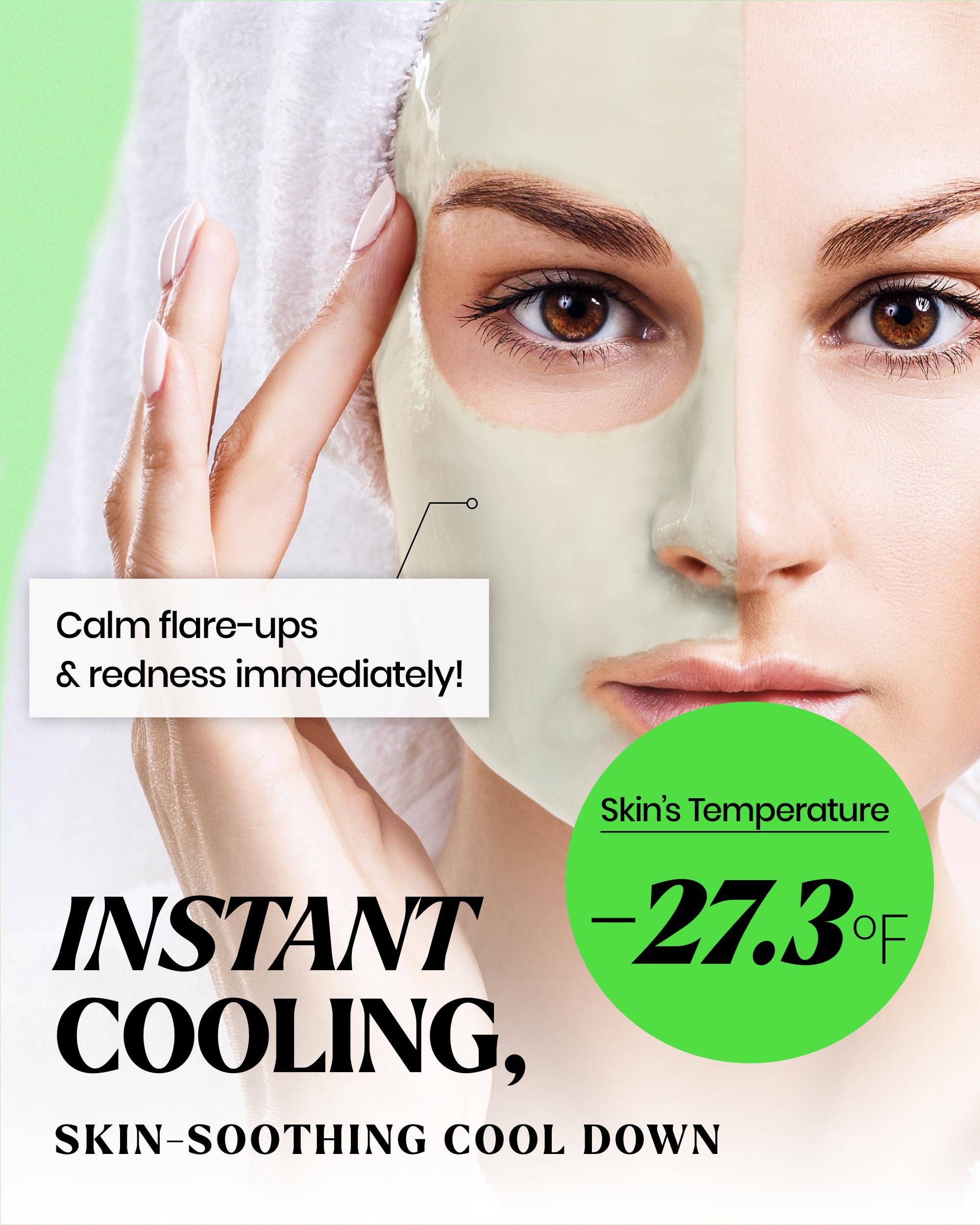 LINDSAY Collagen Modeling Mask hydrolyzed collagen delivers moisture and smoothing benefits