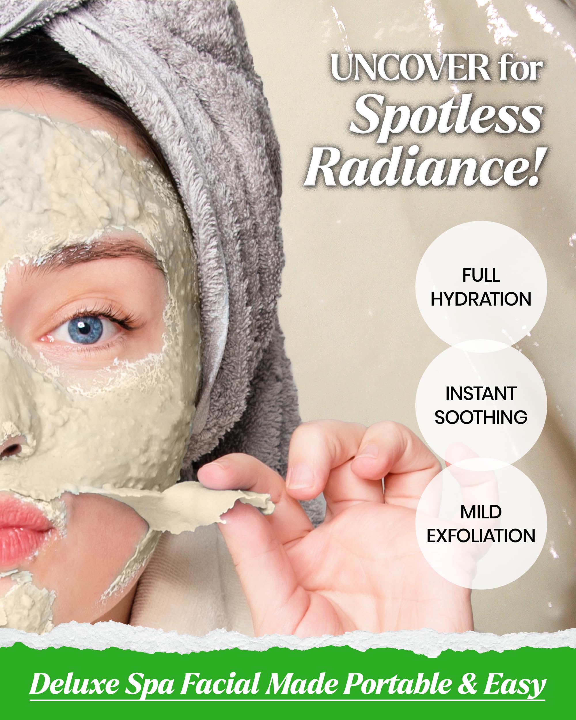 LINDSAY Collagen Modeling Mask mixing bowl and spatula enable precise paste preparation