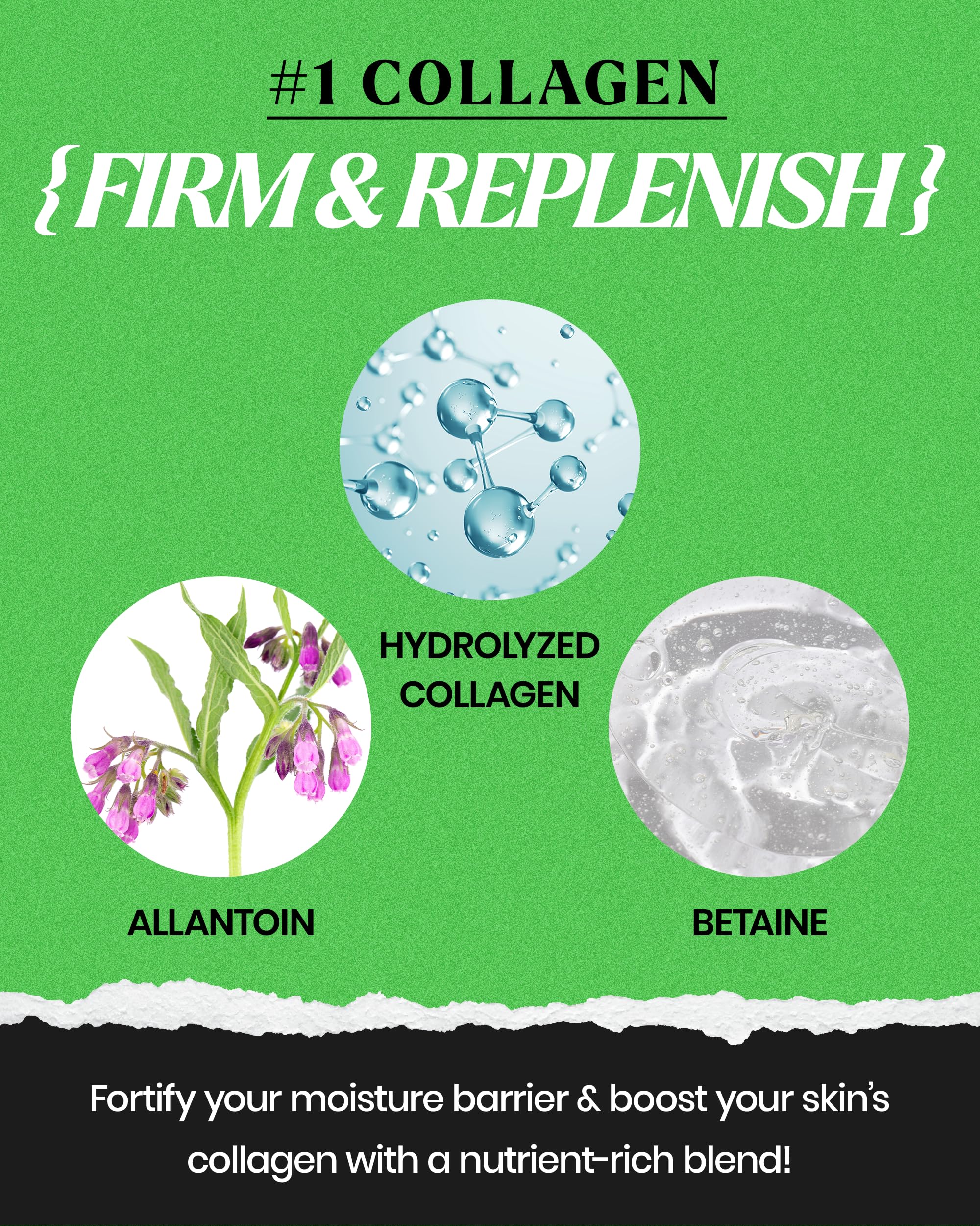 LINDSAY Collagen Modeling Mask peel-off action reveals lifted impurities and refreshed skin