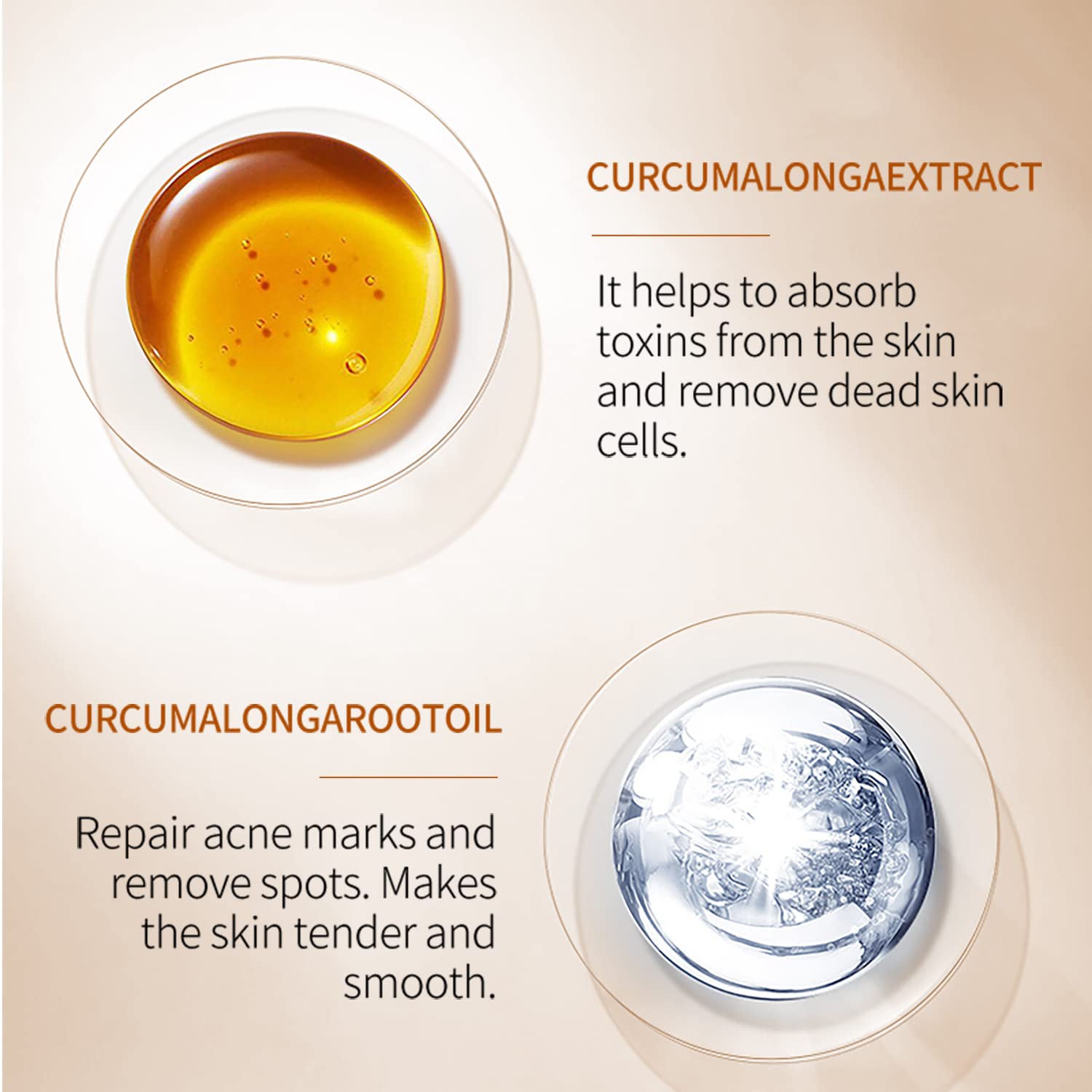 LINEDSON turmeric cream evening use promotes skin balance