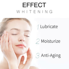 LINEDSON turmeric cream on skin in application moment