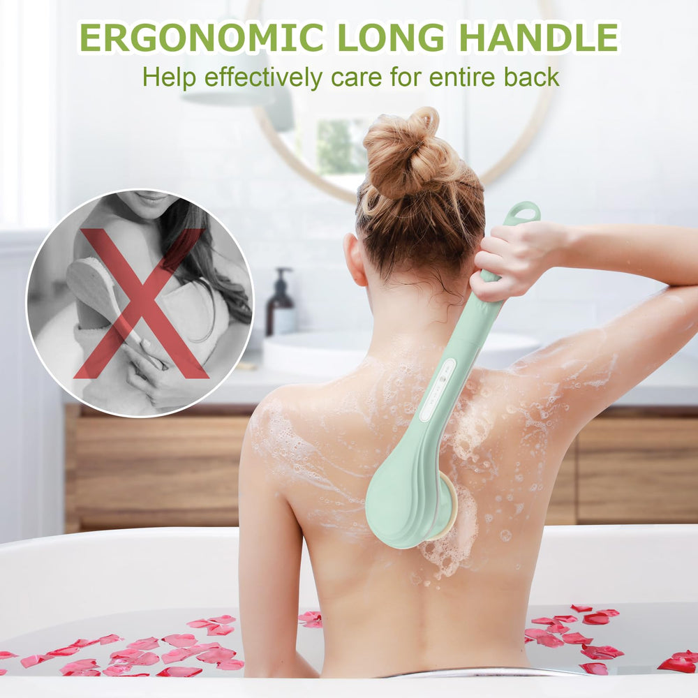 LINGSFIRE LED power indicator keeps you informed while brushing.