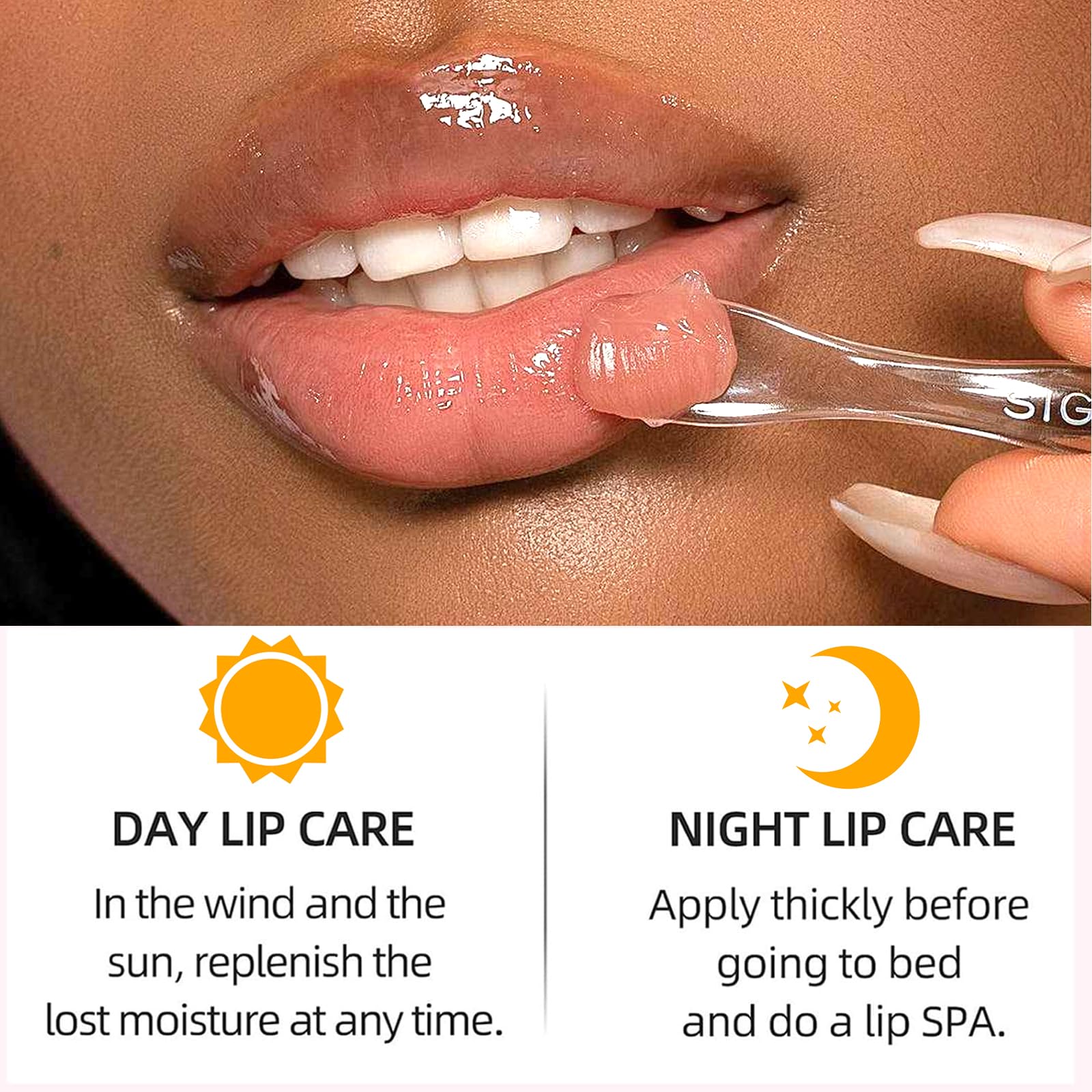 Lingyun Honey Pot Lip Gloss aroma hints at sweet fragrance and soft lips