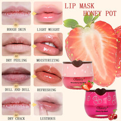 Lingyun Lip Balm Honey Pot application displaying smooth glide and even coverage