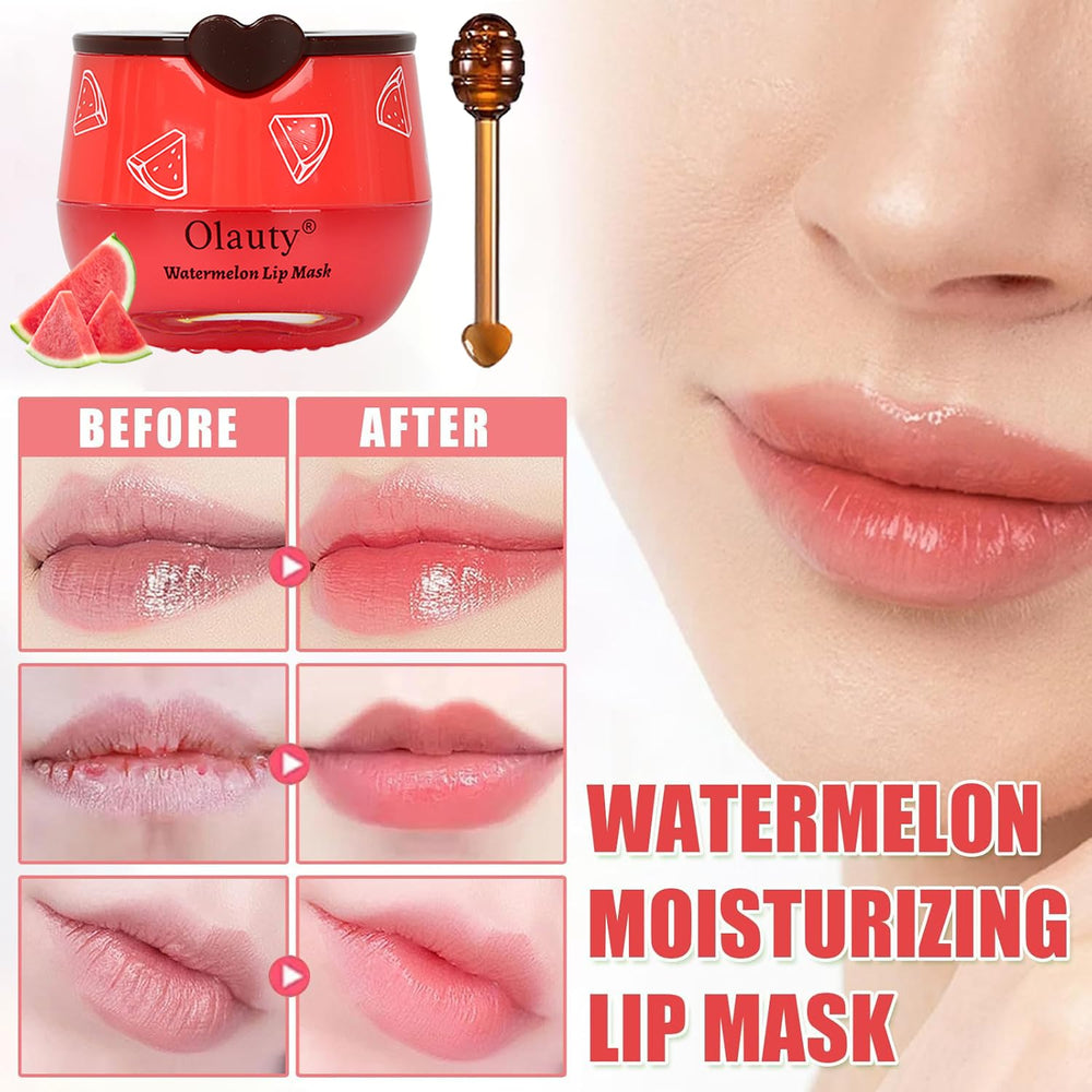 Lingyun Lip Mask Jar Close-Up showing compact design ideal for overnight lip care