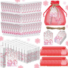 Linyuthia candy-cane hand cream for festive gifts
