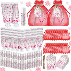 Linyuthia candy cane hand cream for winter hydration on the go.