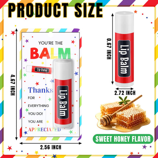 Linyuthia multicolor lip balm packaging closeup, vibrant gift appeal
