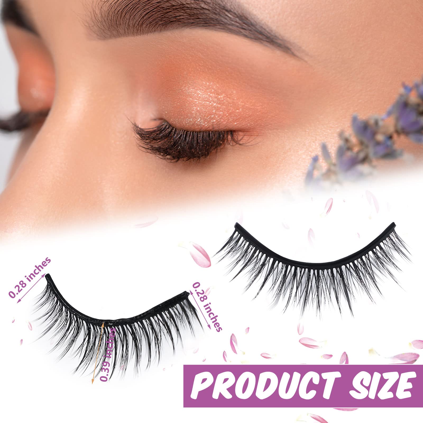 Linyuthia tweezers included for precise lash placement