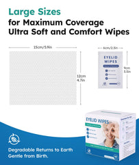 Individually wrapped Linzercin wipes ensure freshness on the go.