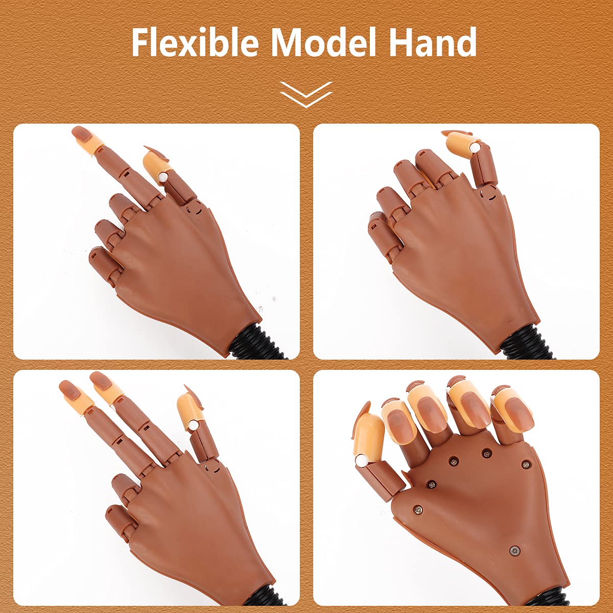 LIONVISON practice hand with bendable joints for flexible practice
