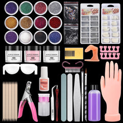 Lionvision practice hand for acrylic nails ideal for at home nail skill building