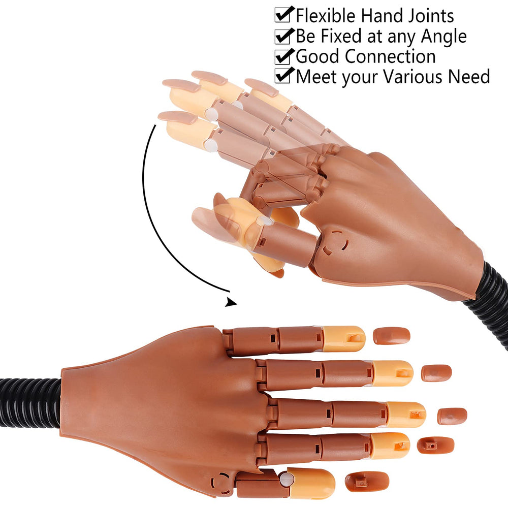LIONVISON refill nail tips pack with 100 tips for ongoing practice