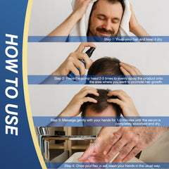 LIPEND Minoxidil daily routine scene setup for consistency