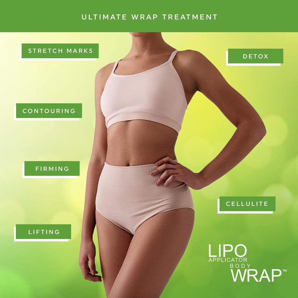 Lipo Applicator wrap on arms highlighting firmer appearance