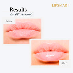 LipSmart bottle with barrier-focused design suggests moisture retention and long-lasting comfort.