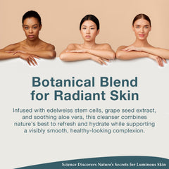 Lira Clinical BIO Enzyme Cleanser works on face and is gentle enough for eye makeup removal.