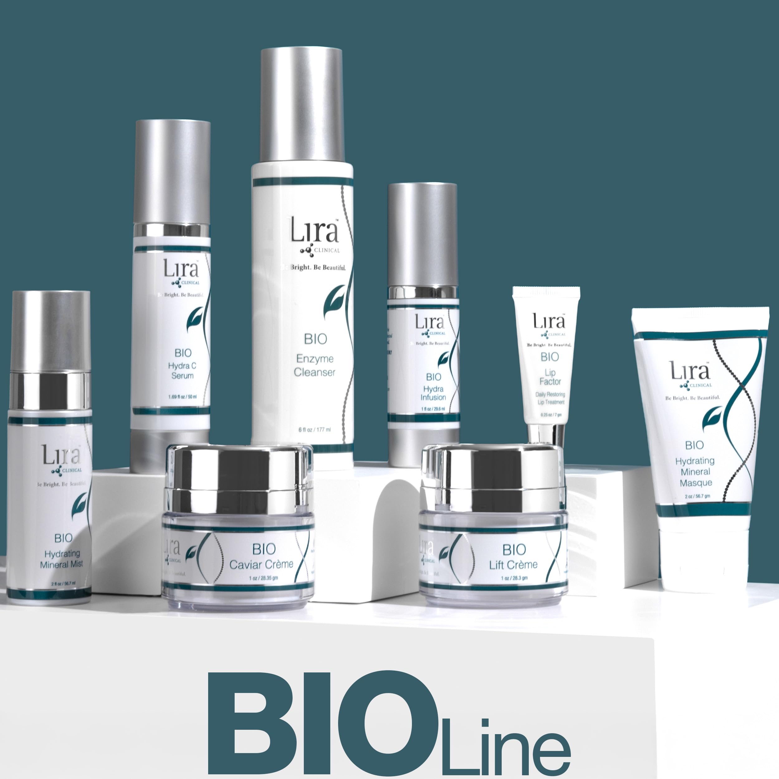 Lira Clinical BIO Hydrating Mineral Mist suitable for all skin types.