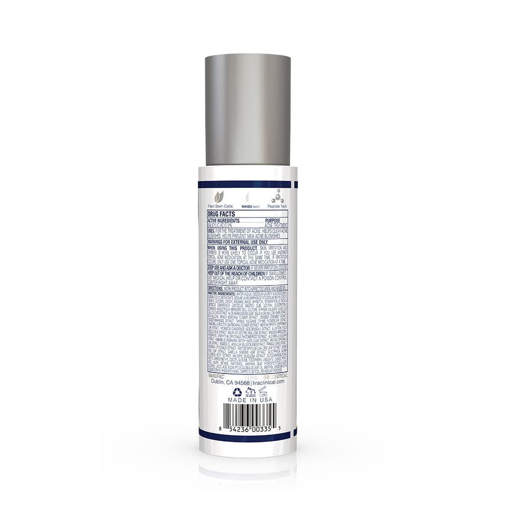 Lira Clinical ICE Sal Cleanser cooling sensation soothes during cleansing and leaves skin refreshed