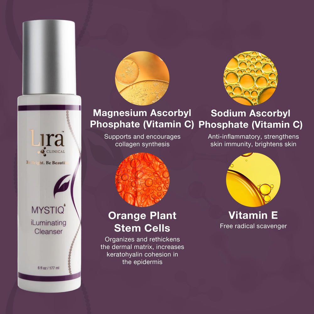 Lira Clinical MYSTIQ 6oz packaging displayed for travel
